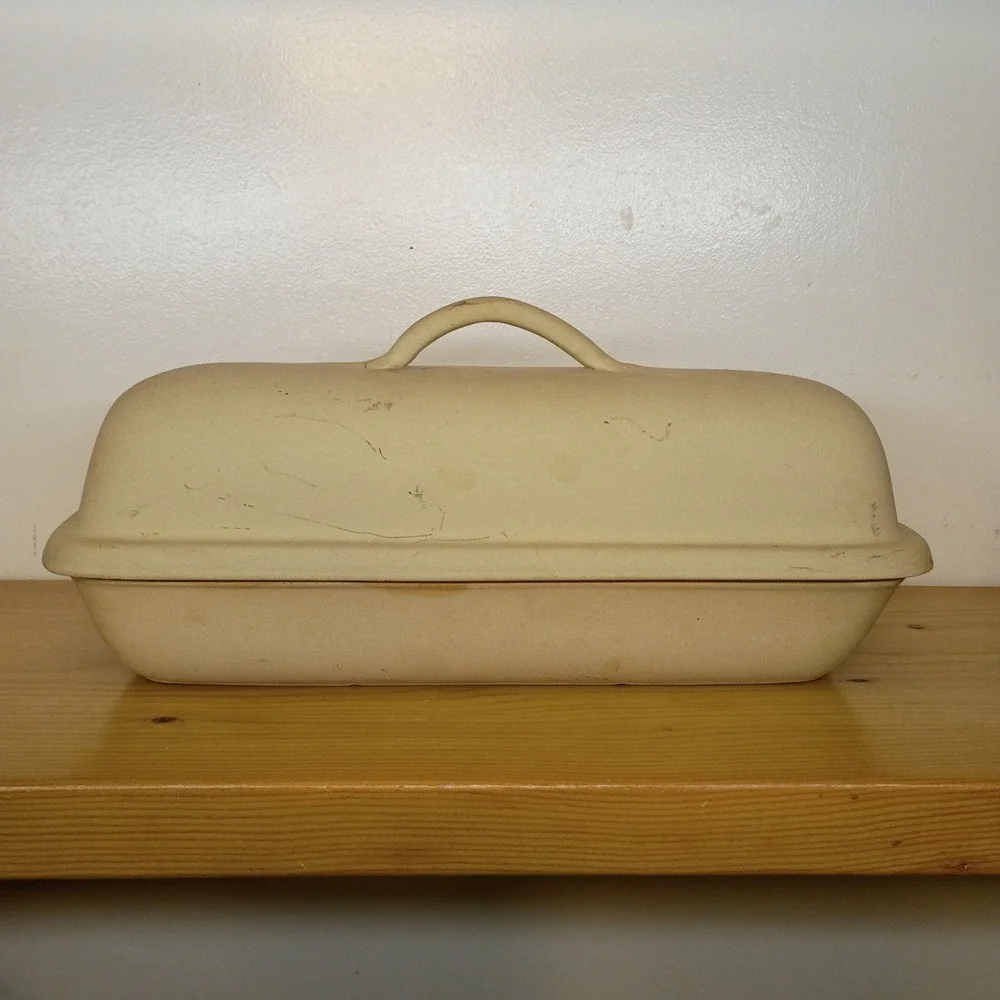 Vintage 1991 Superstone By Sassafrass Clay Bread Baker Dated‎ 15